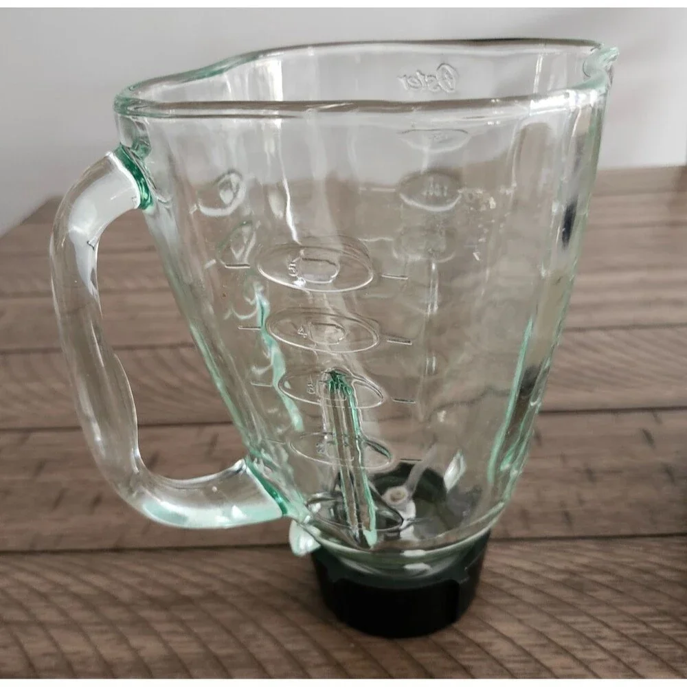 Osterizer 10 Speed Blender White Glass Jar Model 6630 Tested Works Great - Picture 10 of 12